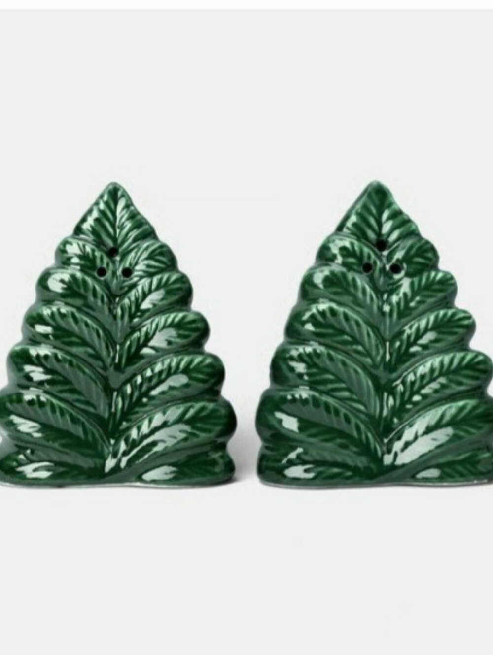 Threshold Stoneware Trees Salt and Pepper Shaker
